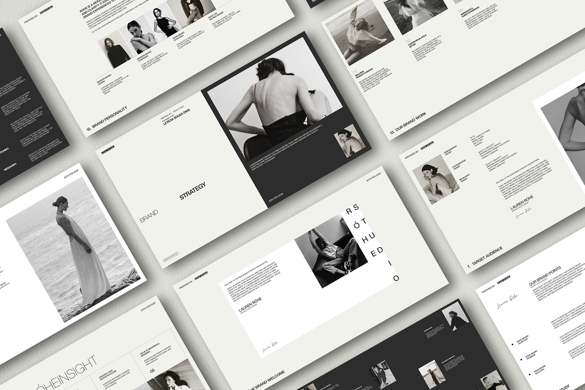 Róhe | Brand Strategy Template, a Presentation Template by Graphpexel (Photo 7 of 9)