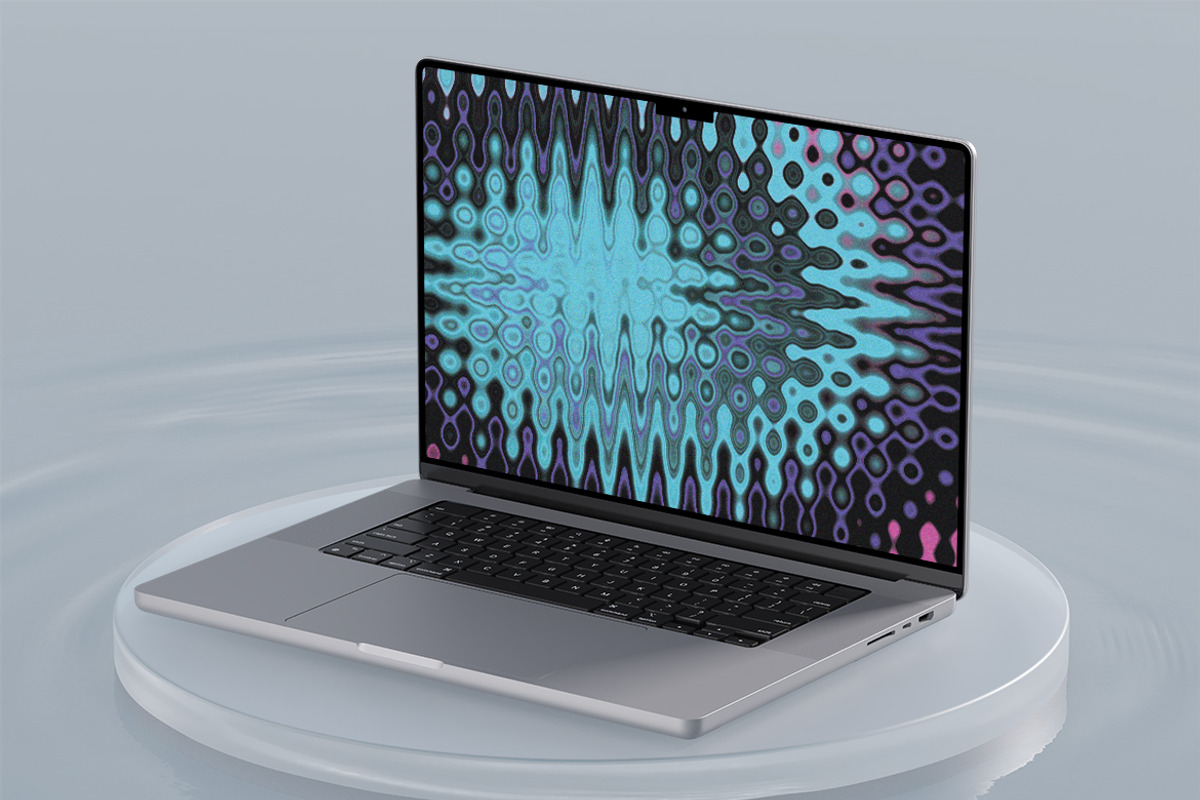 Cyber Matrix Wave Background Art, a Background Graphic by Eltypesstudio (Photo 9 of 12)