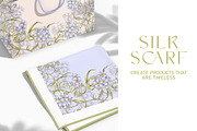 Silk Scarf Meadow dreams, a Pattern Graphic by Natalia0307 (Thumbnail 6 of 6)