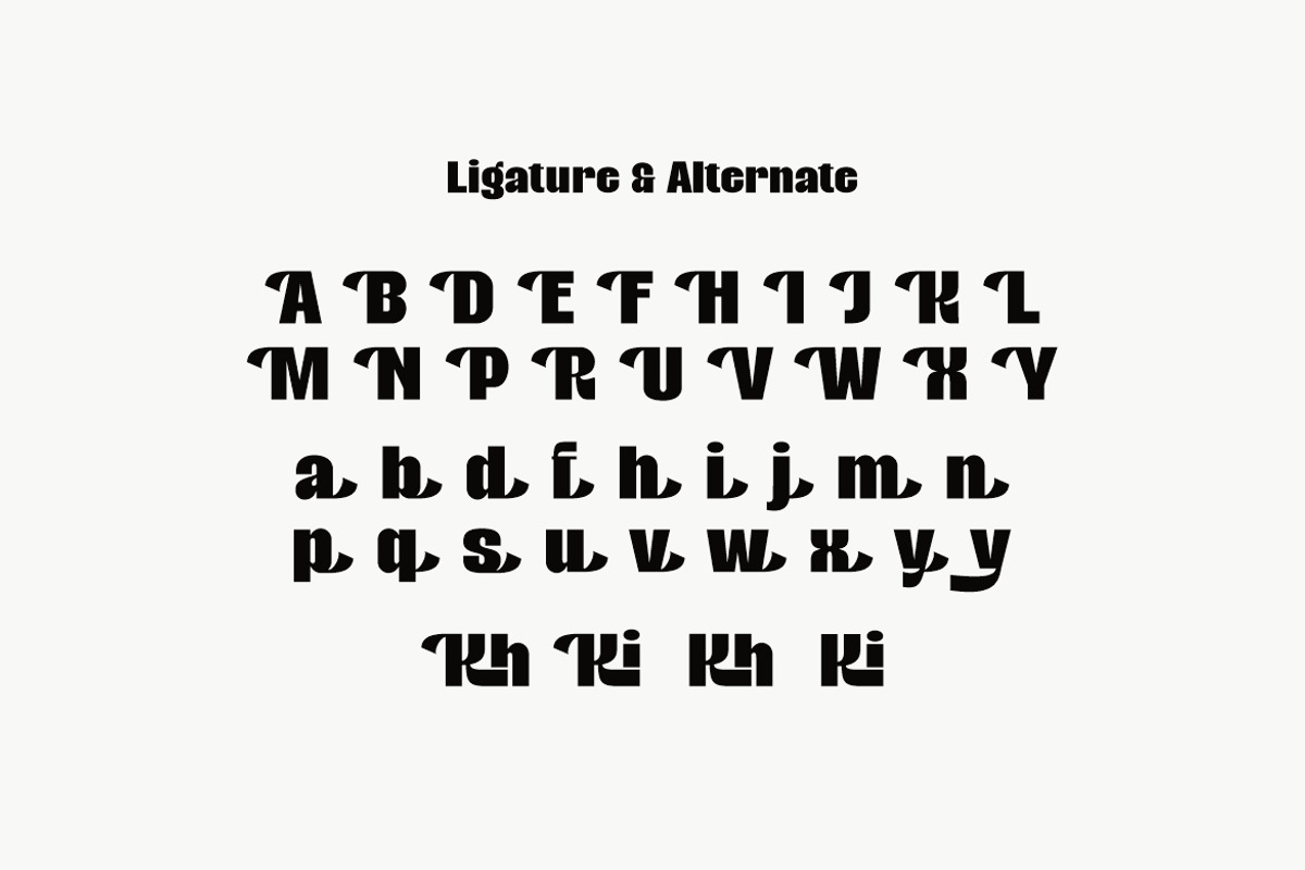 Khelyn Serif Font, a Sans Serif Font by Burhan Afif (Photo 9 of 10)