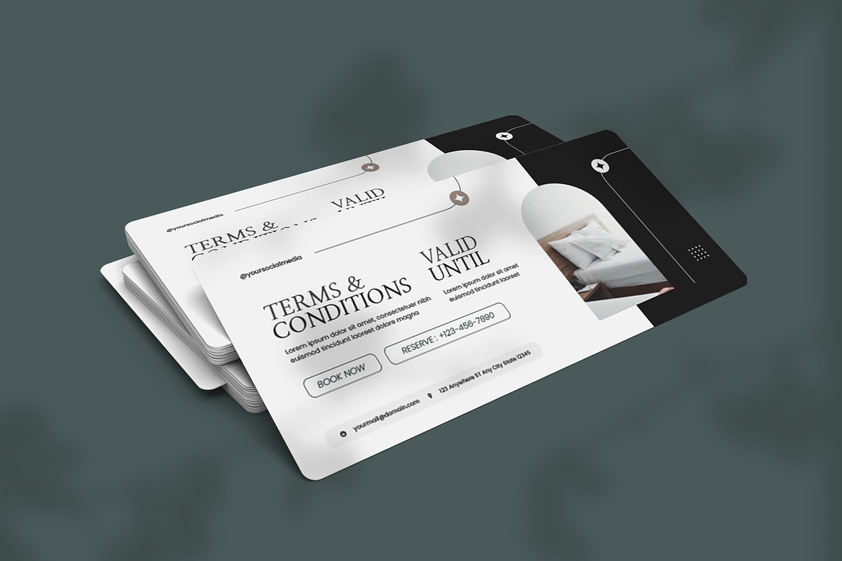 Elegant - Gift Voucher, a Design Template by VUNIRA (Photo 2 of 2)