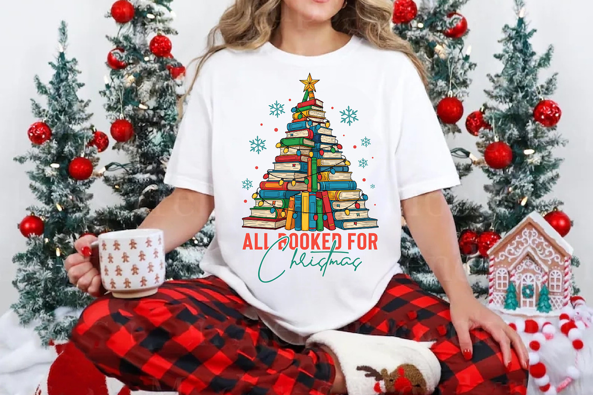 All Booked for Christmas Png, Christ, an Illustration by Libby Wishes (Photo 5 of 6)