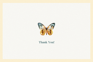 80 Vintage Butterflies Clipart