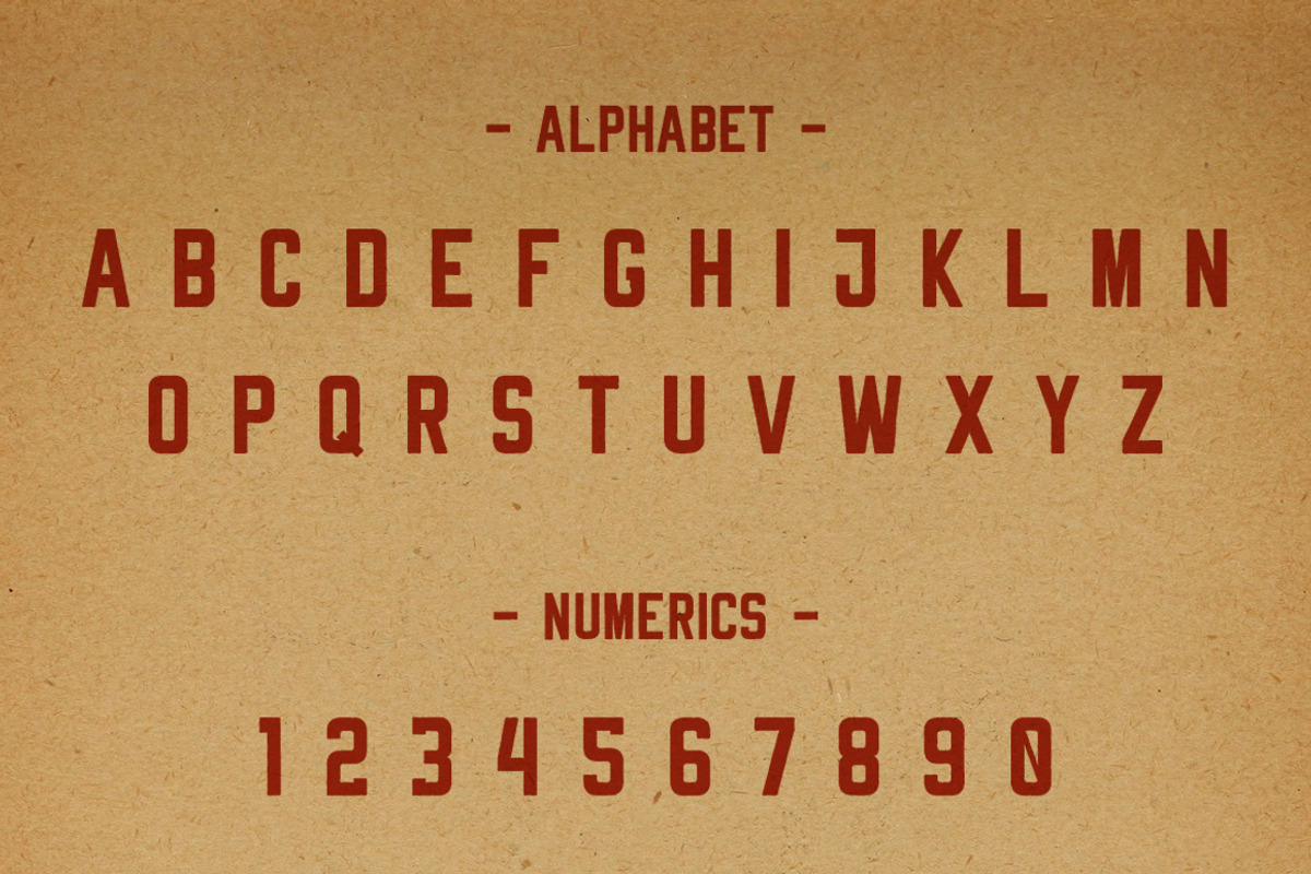 Rheiborn Font Duo + Free Font preview 4