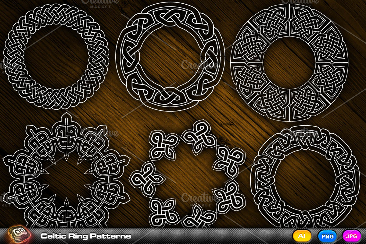 Celtic Rings Vol 1, an Object Graphic by quicky (Photo 4 of 4)
