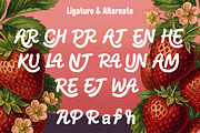 Condensed & Handwritten Display Font, a Sans Serif Font by Simetrica Labs (Thumbnail 3 of 13)