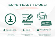 Modern Luxe Price Lists Templates, a Social Media Template by Hell Yeah Designs (Thumbnail 3 of 5)