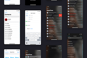 iOS12 GUI KIT, an UI Kit Template by Ui Markets (Thumbnail 9 of 20)