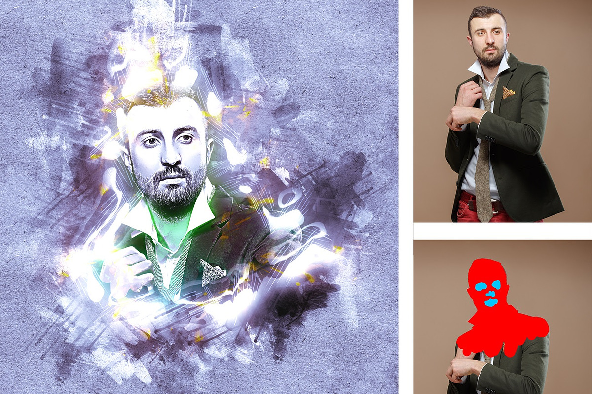 Charcoal Photoshop Action, an Action Add-On by MRI STUDIO (Photo 13 of 19)