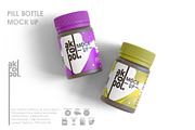 Pills Bottle Mockup, a Packaging Mockup by akropol (Thumbnail 6 of 10)