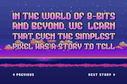 Game Paused - Pixel Game Family, a Sans Serif Font by Dharmas Foundry (Thumbnail 8 of 12)