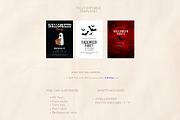 Halloween Party Invitation Card, an Invitation Template by DesignGenix (Thumbnail 4 of 6)