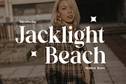 Jacklight Beach Serif Retro Font, a Serif Font by UICreative (Thumbnail 1 of 13)