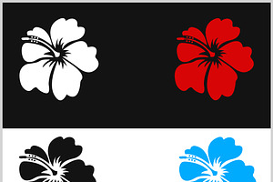 Hibiscus SVG Hawaii Flower