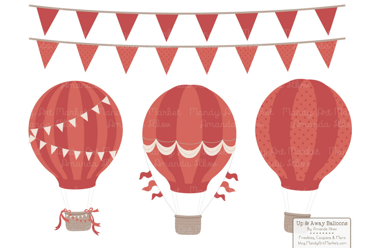Autumn Hot Air Balloons, an Illustration by Amanda Ilkov (Photo 3 of 5)