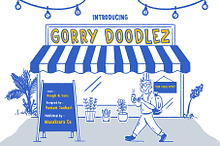 Gorry Doodlez Hand-Drawn Font