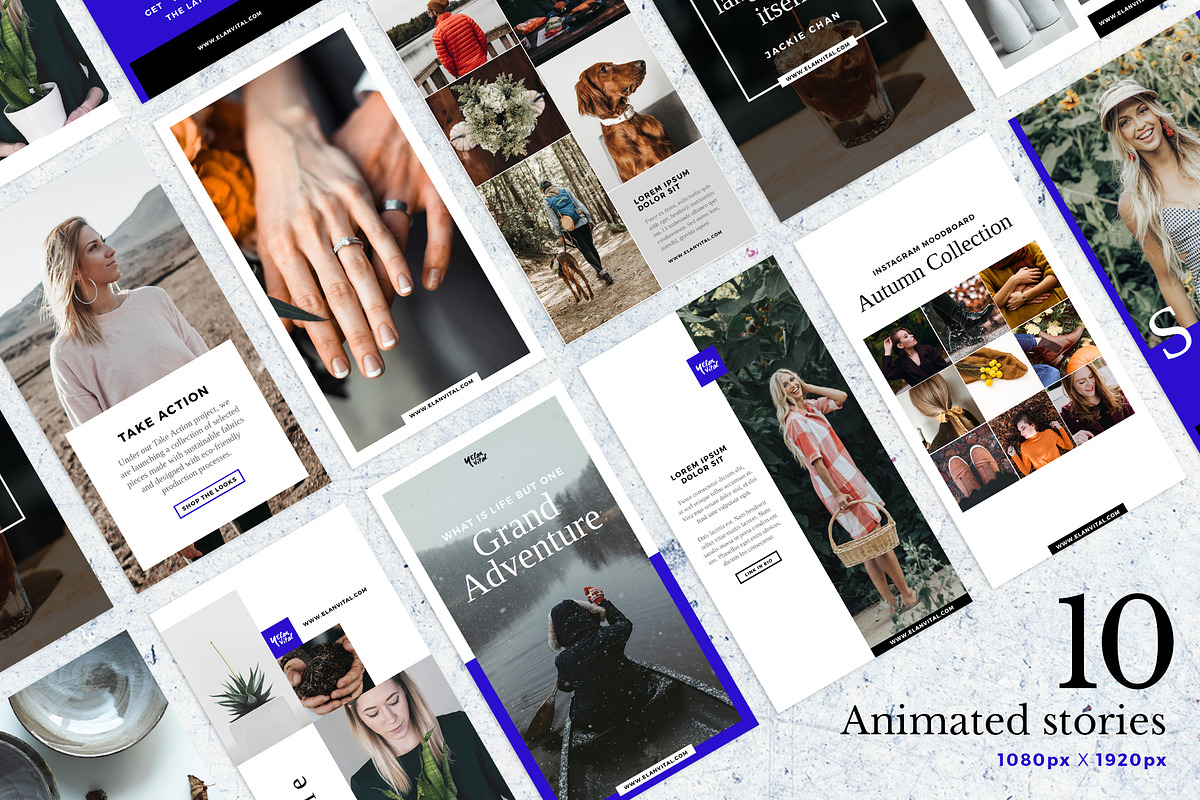 Animated Stories - Social kit, a Social Media Template by RWstudio (Photo 1 of 5)