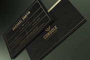 Gold And Black Business Card, a Business Card Template by Marvel (Thumbnail 1 of 5)