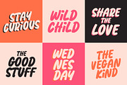 Cherry Bomb - A Chubby Marker Font, a Font by ReveryWorks (Thumbnail 4 of 12)