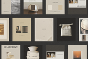LE ARCHIVE | Social Media Collection, a Social Media Template by Duet Atelier (Thumbnail 4 of 7)