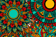 Boho flowers - mandala patterns, an Illustration by Lytvynenko Anna (Thumbnail 3 of 5)