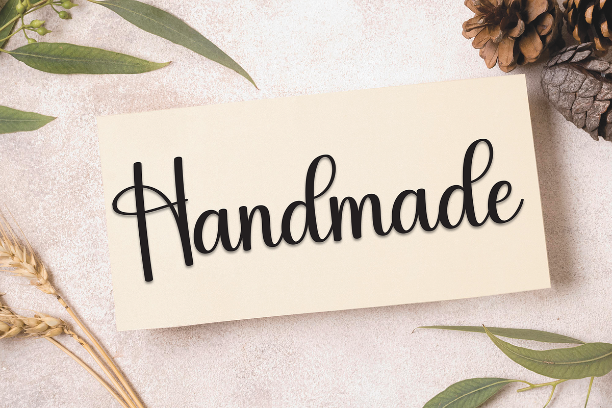 Butterfly | Script Font, a Handwritten Font by Scratchones (Photo 3 of 9)