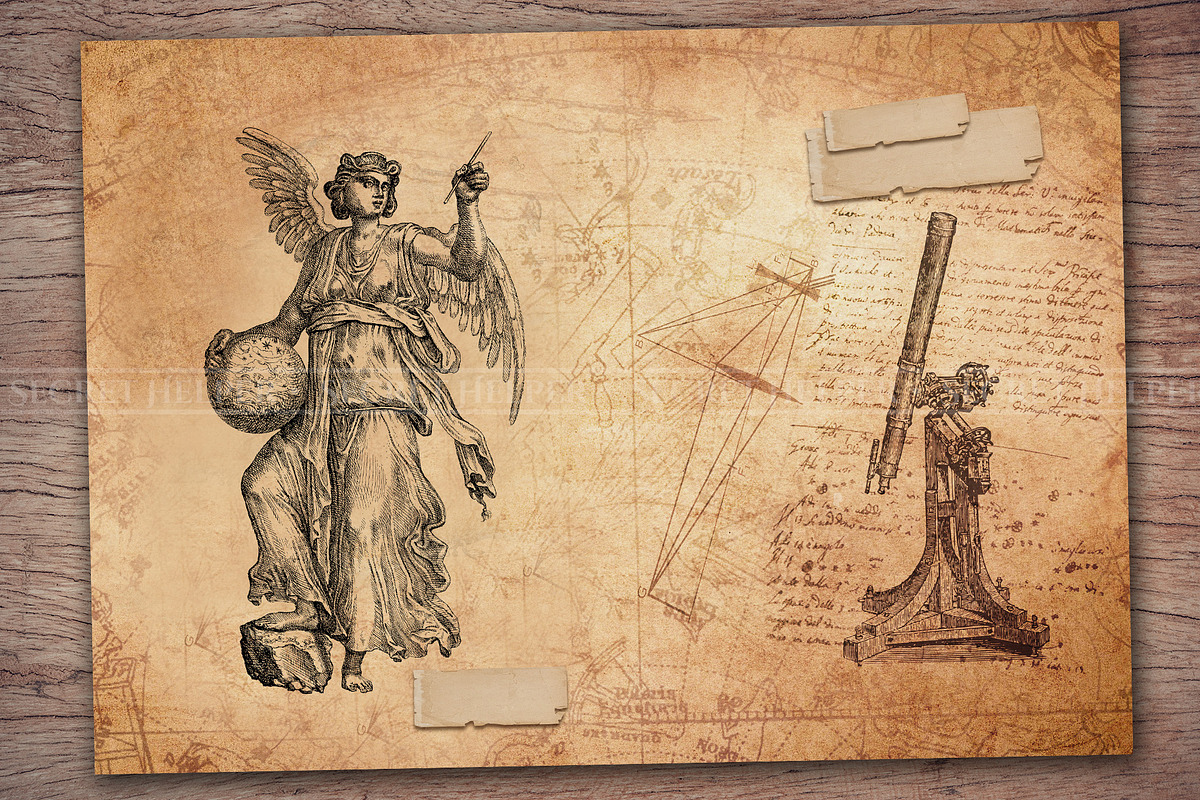 Moon Scrapbooking Kit, an Illustration by Secret Helper (Photo 6 of 8)