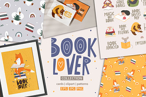 Book Lover Graphic Collection