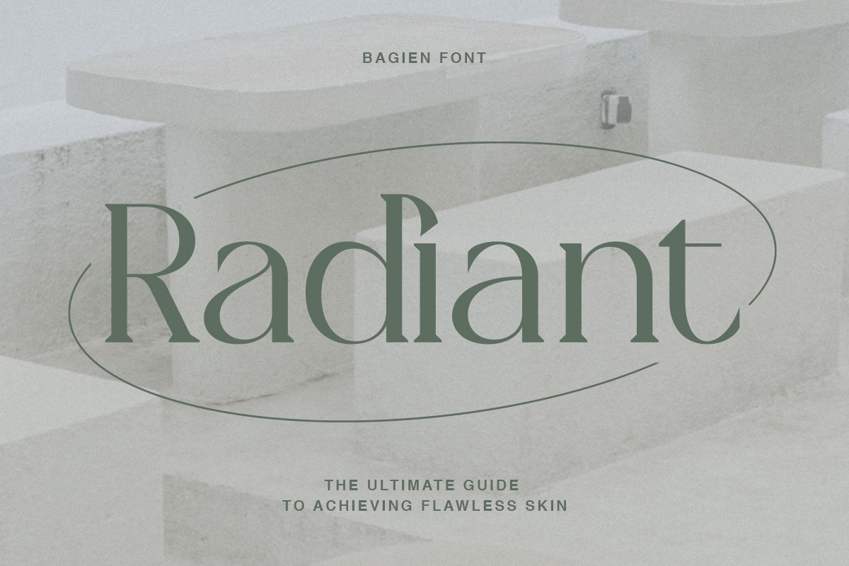 Bagien Modern Stylish Serif Font, a Serif Font by Eternity Studio (Photo 6 of 10)