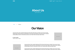 One Responsive Multipurpose Theme