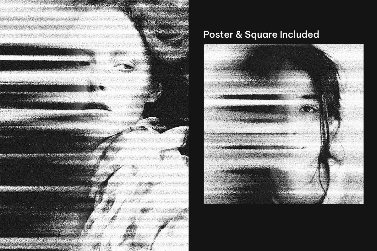 Retro Smudge Print Photo Effect, a Layer Style Add-On by dokudokunomi (Photo 3 of 5)