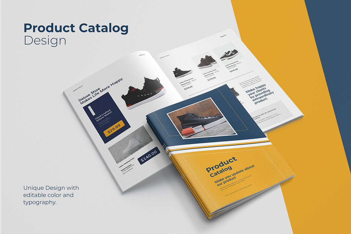 Minimal Product Catalog Template, a Brochure Template by astutedesign11 (Photo 4 of 9)