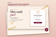 Wedding Event Invitation Collection, a Presentation Template by novexora (Thumbnail 3 of 5)