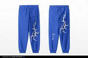 Jogger Sweatpants Mockup, a Bottom Mockup by Irhasalfahad (Thumbnail 4 of 5)
