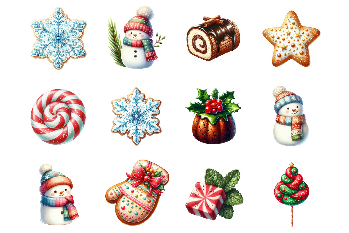 Christmas Treats Festive Food, a Graphic by CitraGraphics (Photo 4 of 5)