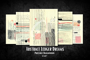Abstract Ledger Dream: Vintage Paper, a Background Graphic by NiiiNArt (Thumbnail 9 of 9)