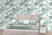 Monstera leaves pattern., a Pattern Graphic by Anna Smirnova (Thumbnail 7 of 8)