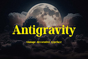 Antigravity Vintage Serif Typeface, a Serif Font by UICreative (Thumbnail 1 of 13)