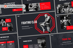 Extreme Sport Presentation PPT, a Presentation Template by Antstheme