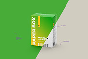 Paper Box Mockup 160x125x75, a Packaging Mockup by easymock (Thumbnail 5 of 11)