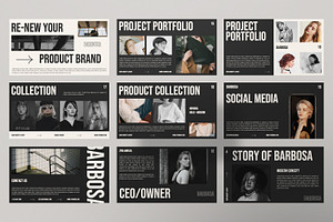 BARBOSA Modern Keynote Template