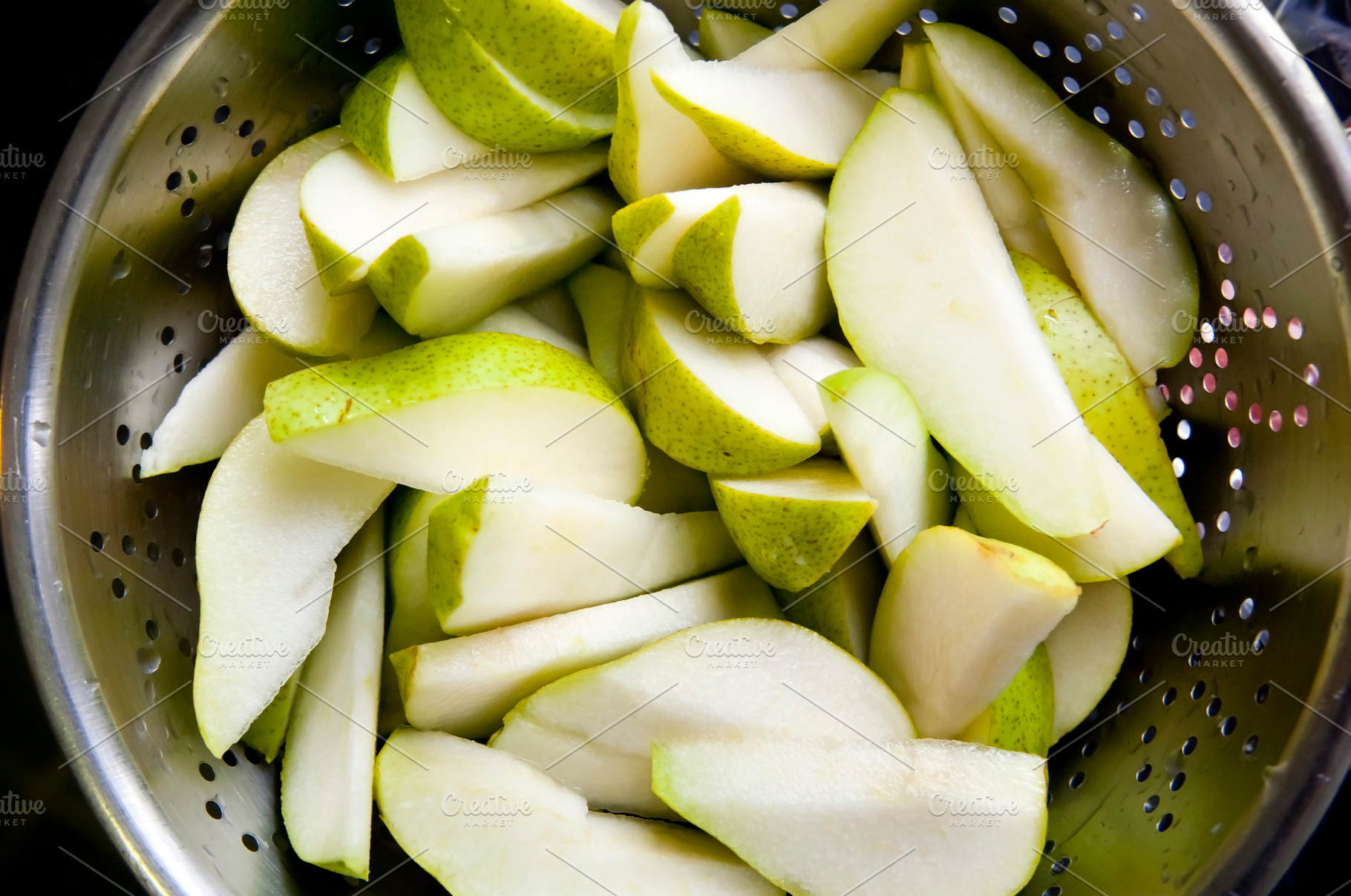 Sliced Pears, a Food & Drink Photo by THP Creative