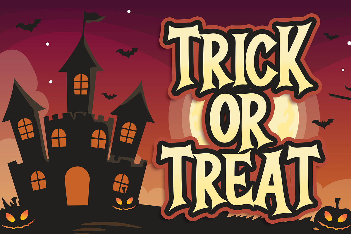 Halloween Drama a Spooky Serif Font, a Blackletter Font by Blankids Studio (Photo 2 of 6)