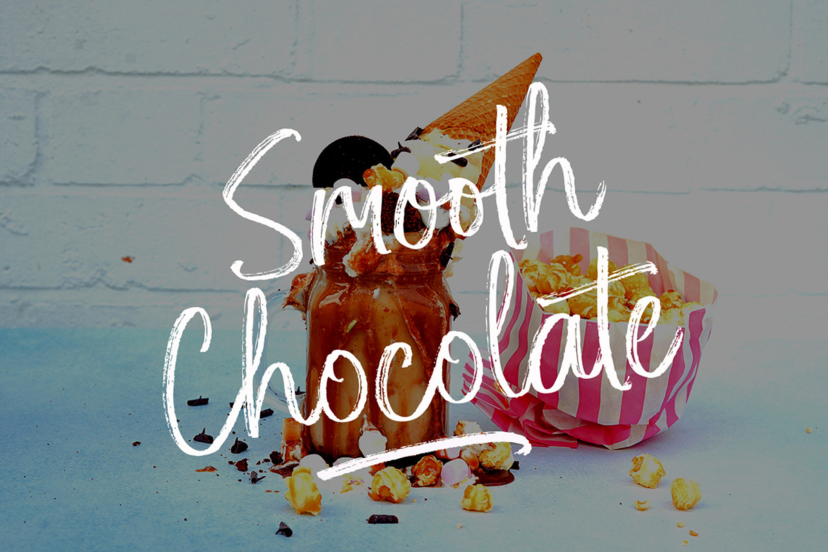 Bestome Brush, a Script Font by Stripes Studio (Photo 3 of 9)