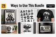Nuclear Vector Bundle (75 Files), an Object Graphic by AvalgaCollectiblesan (Thumbnail 3 of 3)