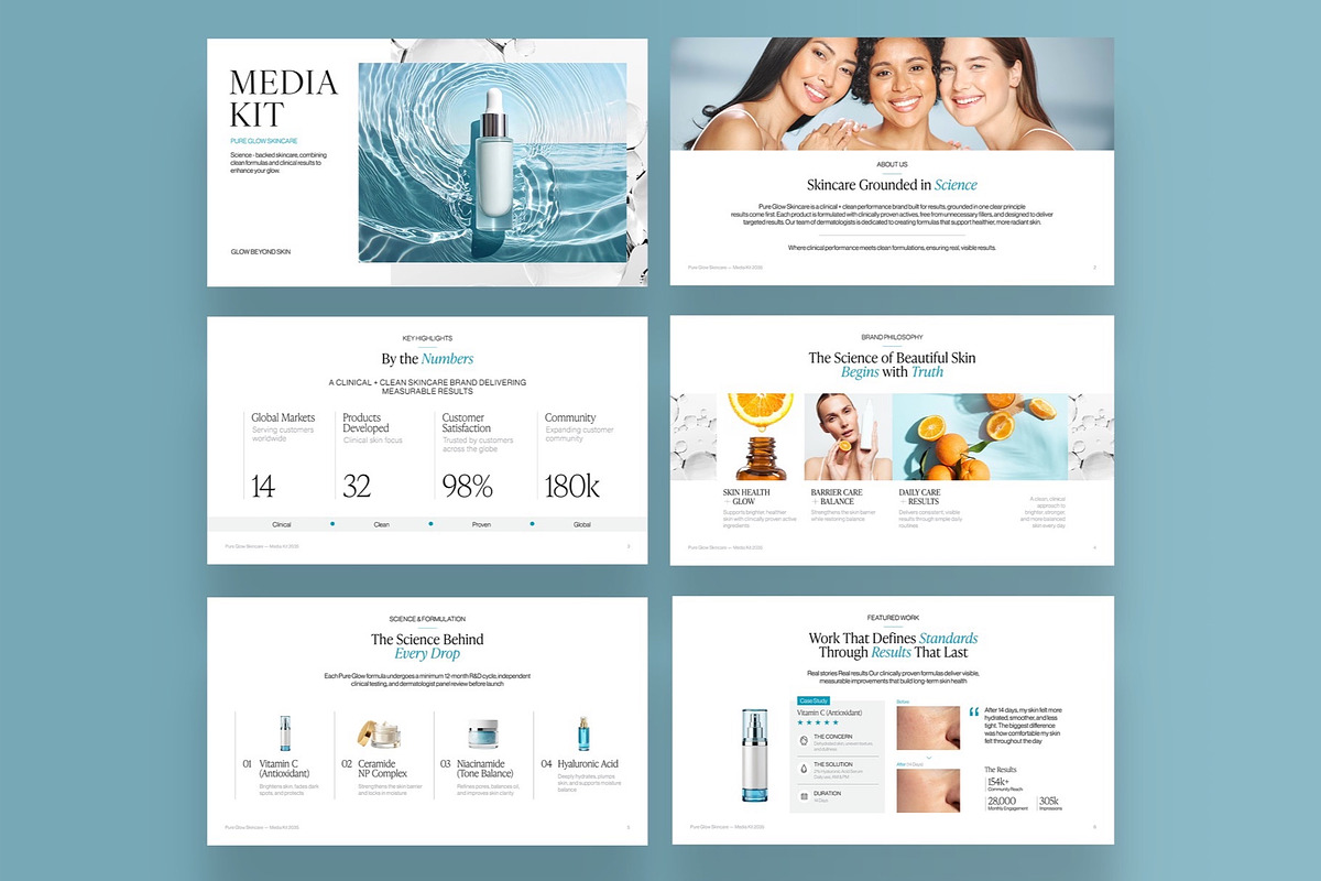 Digital Media Kit Template, a Presentation Template by BrandPacks (Photo 2 of 5)
