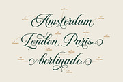 Peristiwa Script, a Script Font by Attract Studio (Thumbnail 10 of 15)