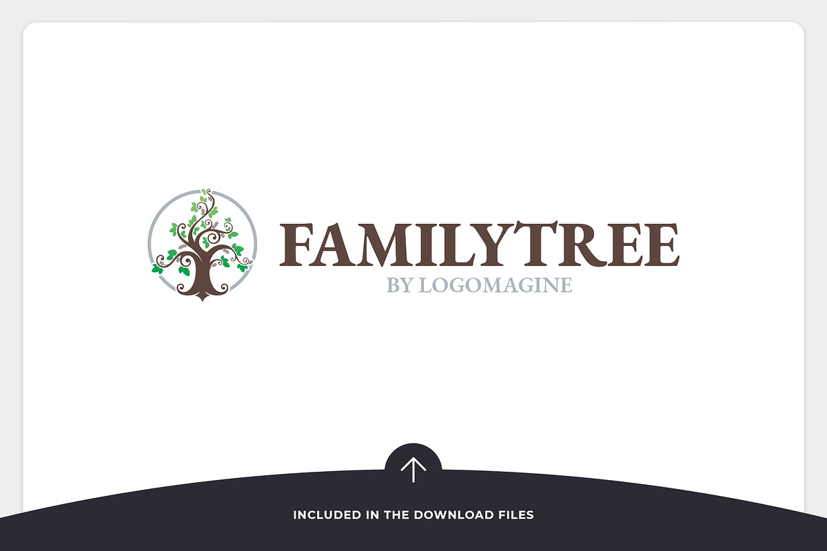 Family Tree Logo Template, a Branding & Logo Template by LOGOMAGINE (Photo 6 of 16)