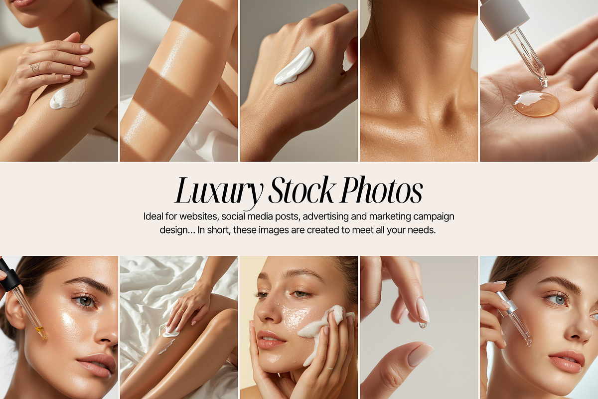 Beauty & Skincare stock images, a Beauty & Fashion Photo by My Template Studio (Photo 5 of 11)