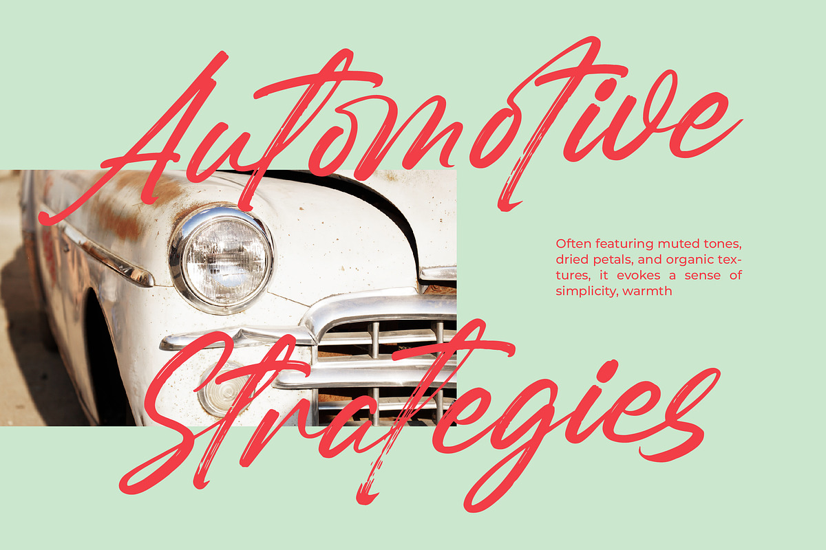 Gently Milarea Modern Brush Font, a Script Font by Letterena Studios Script (Photo 9 of 20)